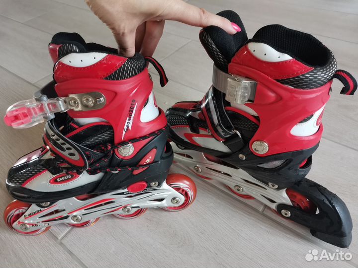 Роликовые коньки детские раздвижные