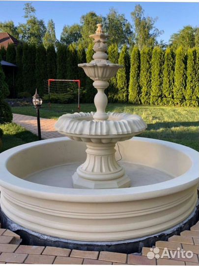 Фонтан садовый для дачи