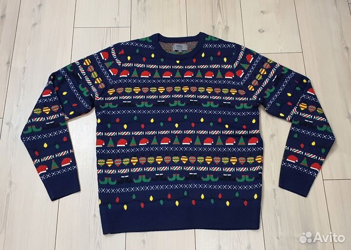 Новогодний свитер мужской M&S