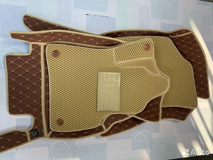 3d коврики из эко кожи для Nissan Cefiro
