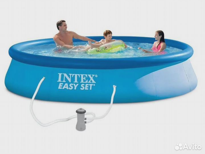 Бассейн надувной Intex Easy Set 396х84 см