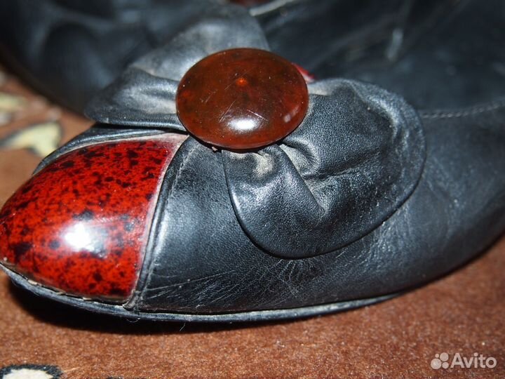 Женские туфли Австрия, нат кожа и лаковая