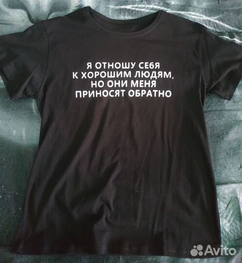 Футболка с принтом