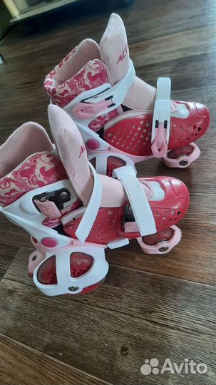 Роликовые коньки детские раздвижные