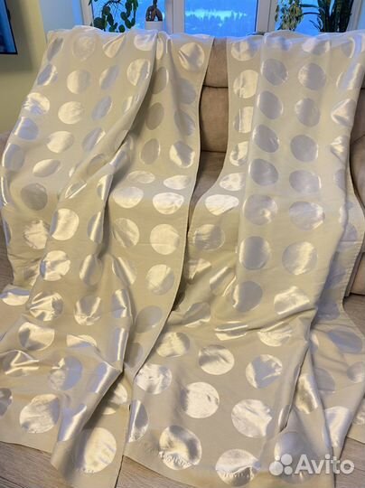 Гардины шторы IKEA нинне рунд