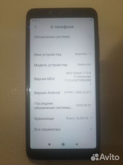 Xiaomi Redmi 6A 2/32GB Black