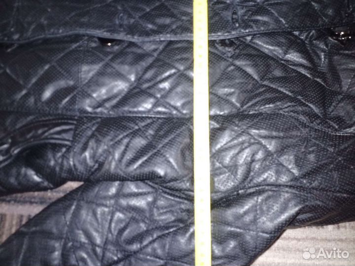 Куртка кожаная женская 46