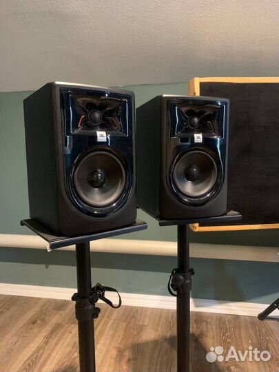 Студийные мониторы jbl 305p mkii (пара) + стойки