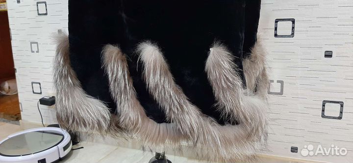 Шуба мутон с блюфрост