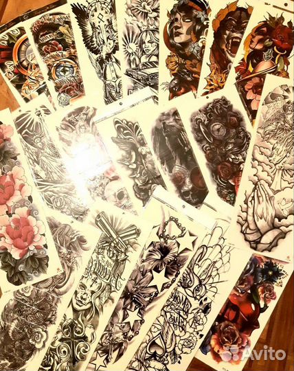 Временная татуировка (переводная)