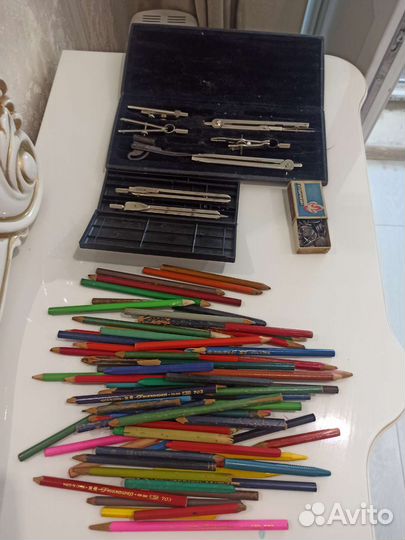 Готовальня,канцелярские приборы СССР