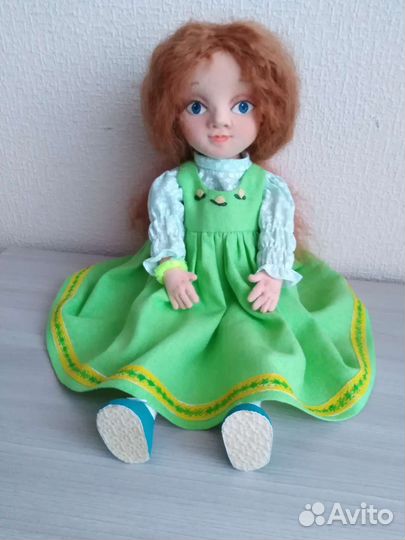 Кукла текстильная