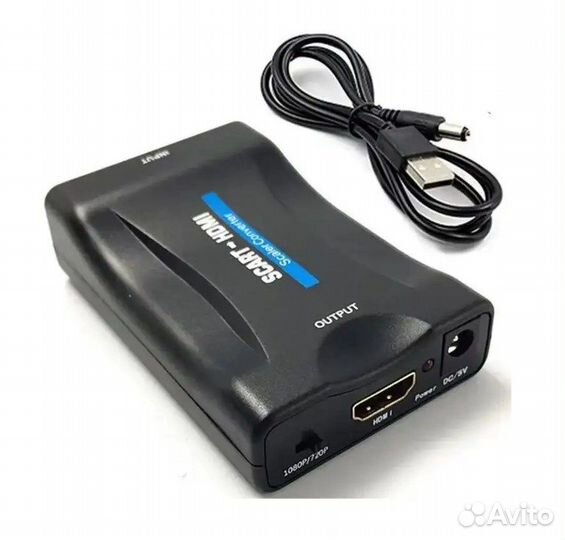 Конвертер scart-hdmi