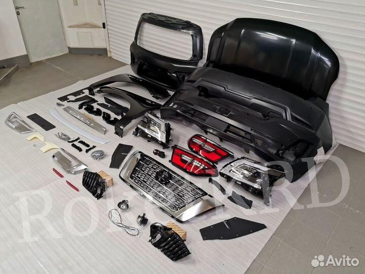 Рестайлинг Nissan Patrol Y62 2010+ в 2020 F7954