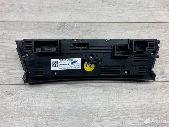 Блок управления климат-контролем Audi A7 седан