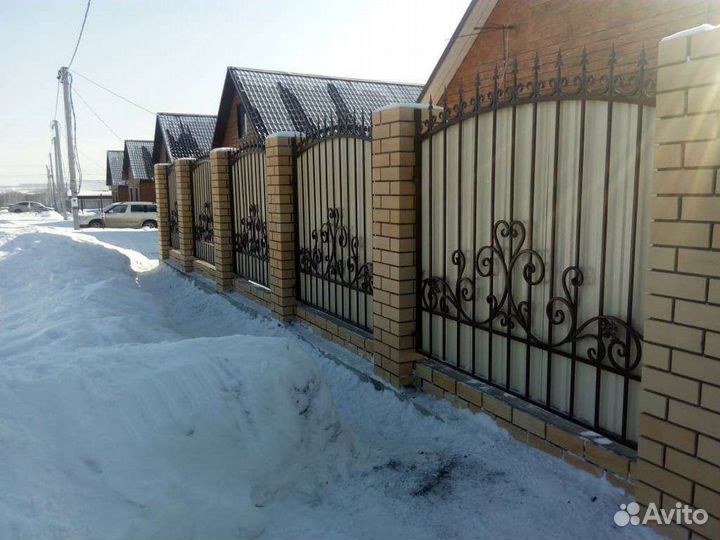 Кованый забор
