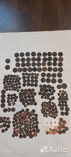 Коллекция монет от Петра до Николая