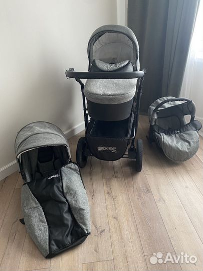 Коляска verdi sonic plus 3 в 1