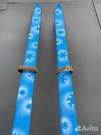 Лыжи лызи – ручная работа дерево декор