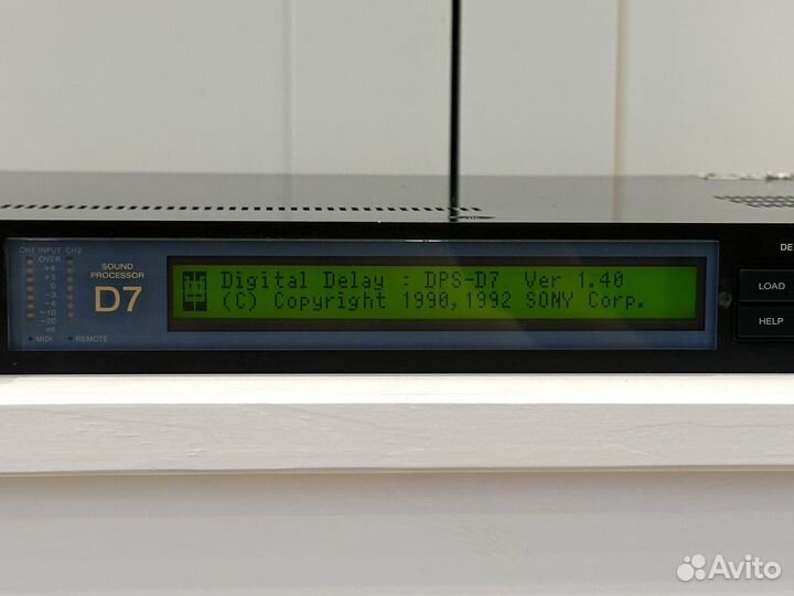 Цифровой стерео дилэй Sony DPS-D7 (220V, Japan)
