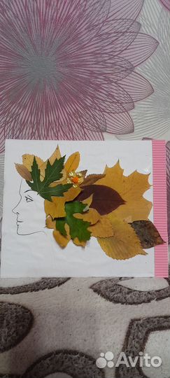 Осенняя поделка из природных материалов