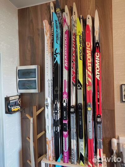 Беговые лыжи Fischer, Atomic, Salomon