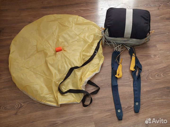 Парашют parаfoil 282ft камера стреньга медуза 1993