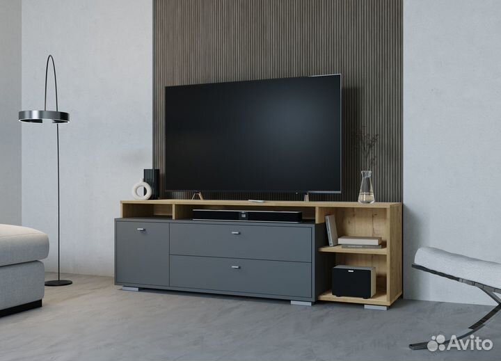 Комод тв Ланс графит