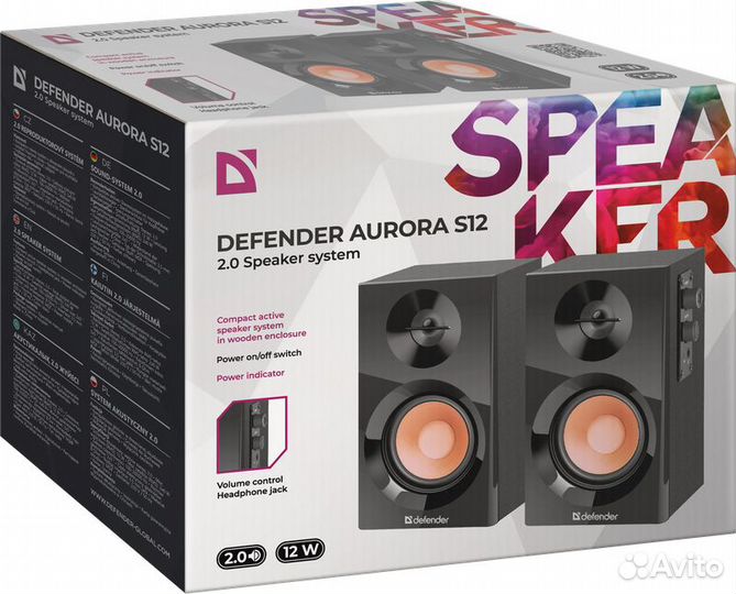 Колонка Defender Aurora S12