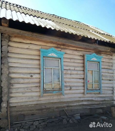 Сруб дома из бревна бу