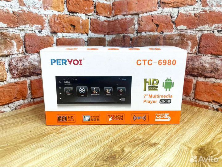 Автомагнитола 1din android