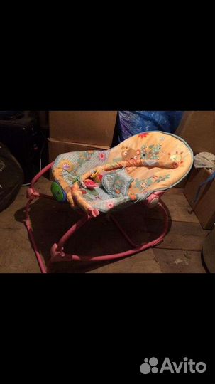 Шезлонг детский