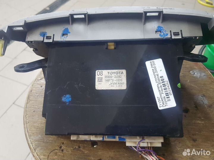 Панель переключения кондиционера тоета превия 2