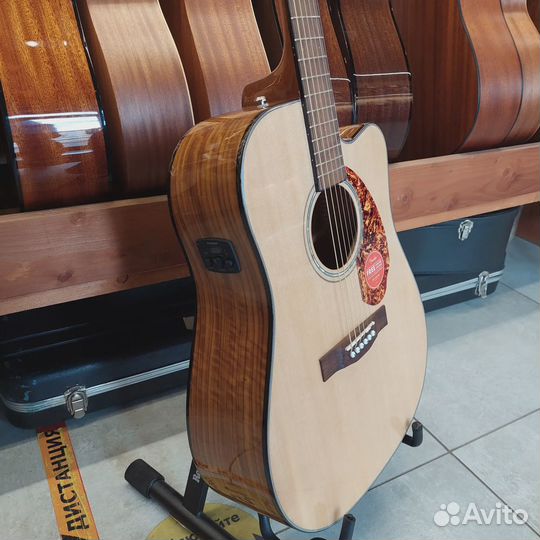Электроакустическая гитара Fender CD-140SCE