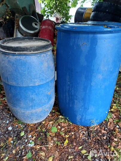 Бочки и баки из разного материала,казаны