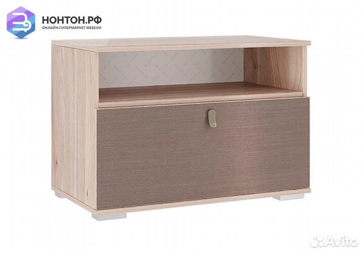 Тумба Модерн 22.01 дуб мария / бронза