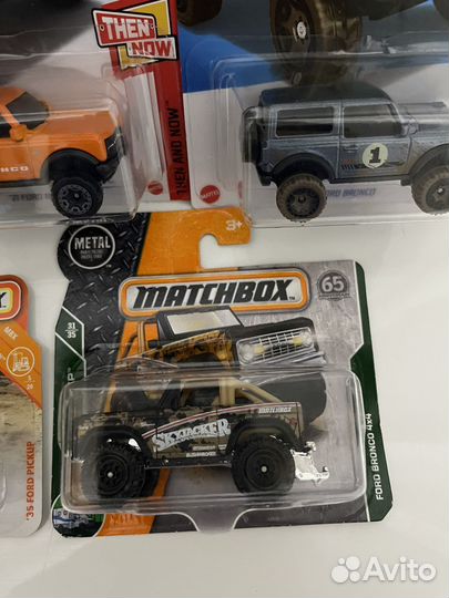 Hot Wheels Ford Bronco / Pickup сет 5 шт