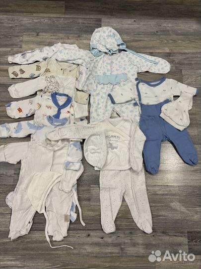 Детские вещи пакетом 56 62
