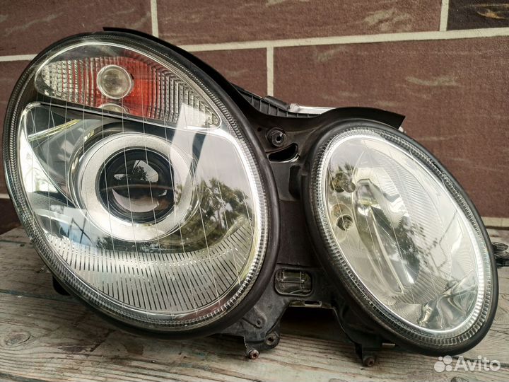 Фары mercedes w211 дорестайлинг
