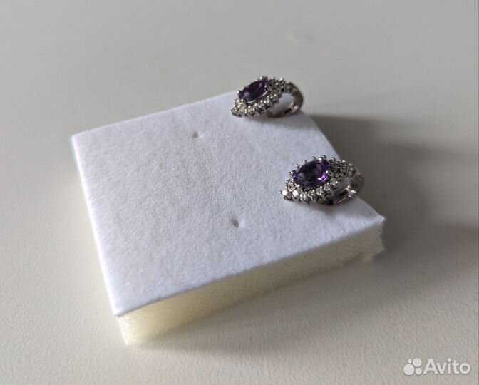 Серебряные серьги
