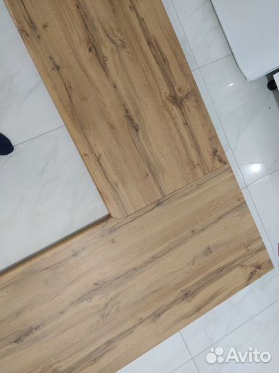 В столешнице дсп,пластик-еврозапил