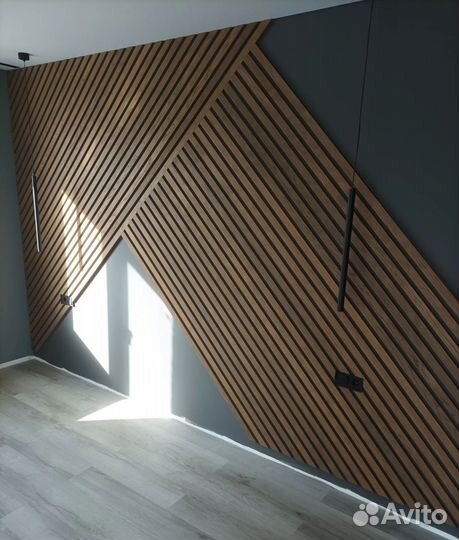 Перегородка для зонирования реечная