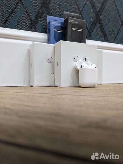 Airpods 2 оригинал 1:1, Lux