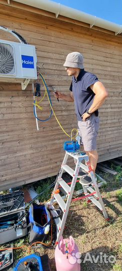 Установка сплит систем. Установка кондиционеров
