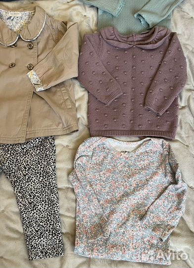 Брендовые вещи пакетом для девочки 74