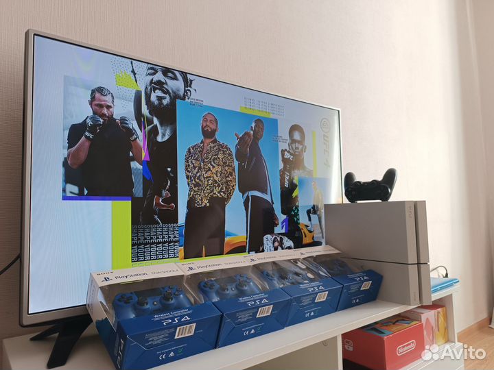 Sony PlayStation 4 fat+куча игр/гарантия/доставка