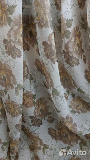 Тюль лён батист на отрез