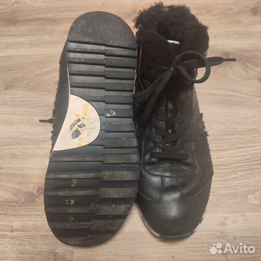 Мужские зимние кроссовки с мехом размер 40
