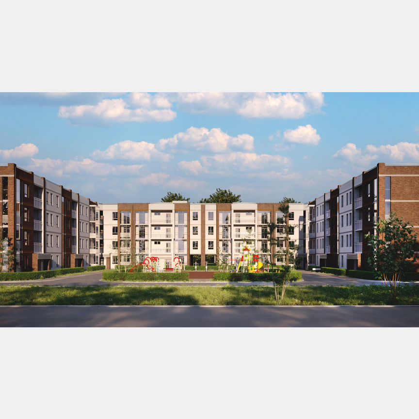 1-к. квартира, 40,9 м², 4/4 эт.