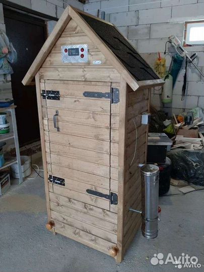 Коптильня холодного и горячего копчения,суш и вял